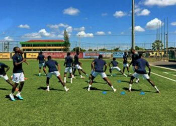natio aan het trainen web De Surinaamse nationale heren voetbalselectie is woensdag ingedeeld in groep B van het kwalificatietoernooi voor de Concacaf heren U-20 kampioenschappen, die gehouden zal worden van 23 februari tot en met 2 maart op verschillende locaties in Midden-Amerika en het Caribisch gebied.