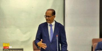 parmessar DNA 8mei23 Fractievoorzitter Rabin Parmessar heeft vandaag tijdens de openbare vergadering van de Nationale Assemblee de vraag gesteld wat de ware toedracht is geweest dat zaken zo zijn verlopen. Hij betreurt het dat de inheemsen meerdere malen aan de bel hebben getrokken bij de overheid vanwege malversaties die in hun gebieden plaatsvinden, zoals het uitgeven van gronden en concessierechten.