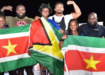 Surinaamse krachtpatsers pakken 2e en 3e prijs in Guyana