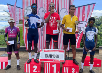 Jorryn Simson heeft wielrensport momenteel in zijn greep