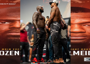 rozenstruik almeida web Jairzinho Rozenstruik is al helemaal klaar voor de Braziliaan Jailton Almeida. Rozenstruik gaat zijn vijfde UFC main event in met een knock-out overwinning van 23 seconden op Chris Daukaus.