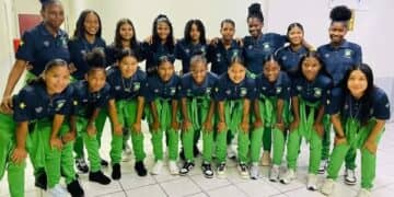 453879267 122164226702205622 2684961906155408728 n De meisjes U-15 voetbalselectie is haar deelname aan het Concacaf kampioenschap met een 1-2 nederlaag begonnen. Het nationaal team boog het hoofd in het Lary Gomes stadion (Port of Spain, Trinidad en Tobago) voor Bermuda. De eilanders namen bij het ingaan van rust een 2-0 voorsprong.