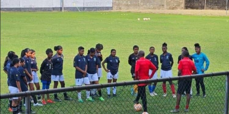 meisjes U-15 voetbalselectie