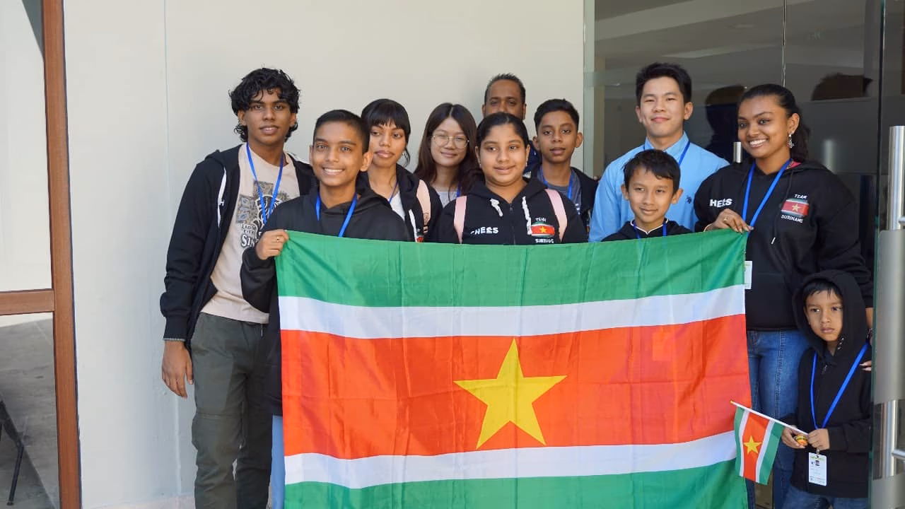 schaakdelegatie Suriname wordt momenteel door een negental jeugdige schakers in El Salvador vertegenwoordigd. Het betreft deelname aan de XIX Central American and Caribbean Youth Chess Festival 2024.