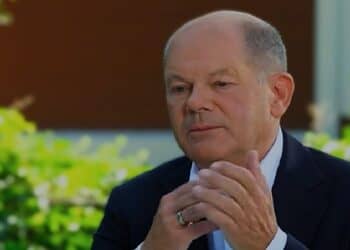 De Duitse bondskanselier Olaf Scholz. Beeld: DW News