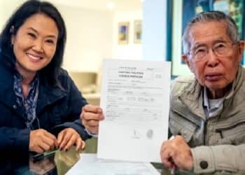 Fujimori en zijn dochter