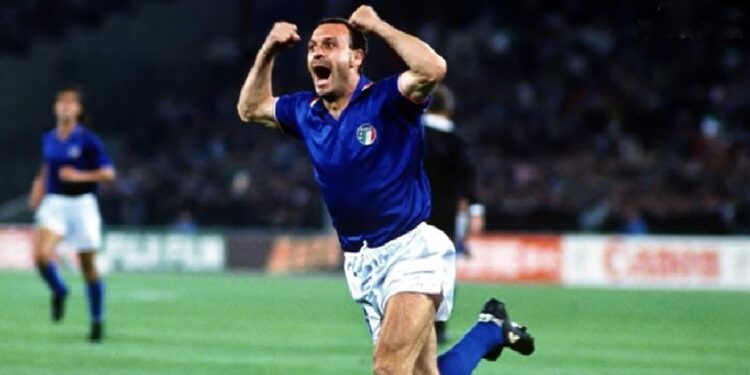 Salvatore Schillaci, bekend als 'Totò'. Beeld: The Guardian