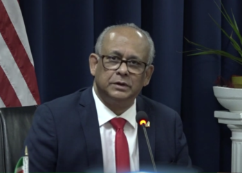 Albert Ramdin, minister van Buitenlandse Zaken, International Business en Internationale Samenwerkingen | Beeld ABC Suriname