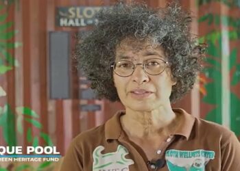 Monique Pool, directeur van het Green Heritage Fund Suriname