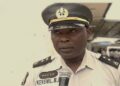 Woordvoerder Milton Kensmil van het Korps Politie Suriname