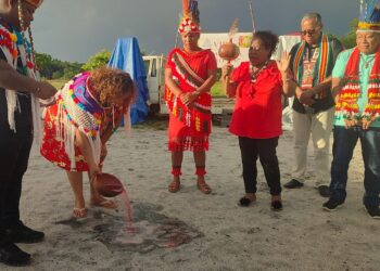 plengoffer Jubithana maakt een vergelijking met de rellen van 17 februari 2022 en wat er op 2 mei 2023 is gebeurd te Pikin Saron. "Als we kijken naar de rellen van 17 februari 2022 in de stad hebben de verdachten mildere straffen gekregen. De eisen tegen de verdachten van de rellen wegen zwaarder, maar een groot deel lopen vrij", zegt Jubithana die van mening is dat het in deze om Inheemsen gaat dat er zo gehandeld wordt door de rechtstaat.