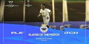 Surinaamse aanvaller Stein maakt indruk in finale Concacaf Caribbean Cup