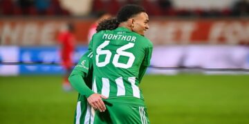 jaden montnor De 23-jarige Jaden Montnor linksbuiten van Aris Limassol maakte twee doelpunten voor Suriname in de kwalificatiereeks en hoopt ook onder nieuwe bondscoach Henk ten Cate deel uit te maken van de ploeg voor de cruciale play-offwedstrijden van deze maand.