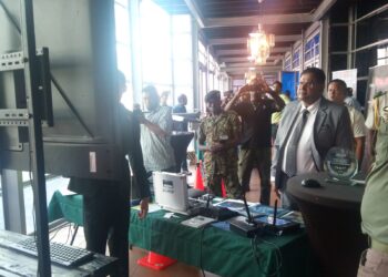 symposium 2 Het ministerie van Defensie organiseerde het jaarlijks symposium over de toekomst van de nationale veiligheid in de Congreshal. Leidinggevenden uit het Nationaal Leger, het ministerie van Defensie en andere betrokken afdelingen kwamen bijeen.