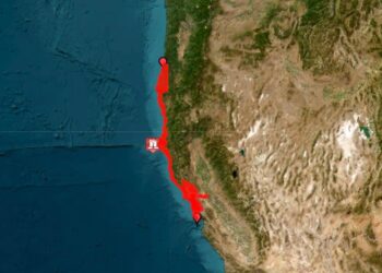 westcoast earthquake us De westkust van de Verenigde Staten is getroffen door een zware aardbeving met een kracht van 7 op de schaal van Richter. Het epicentrum lag ruim zestig kilometer van het plaatsje Ferndale in Californië, op een diepte van ongeveer 10 kilometer.