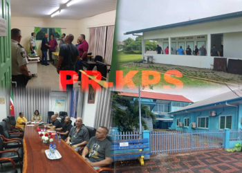Screenshot 2025 01 26 183909 Op vrijdag 24 januari 2025 bracht de Commissie Veiligheid Verkiezingen 2025 van het Korps Politie Suriname (KPS) een oriëntatiebezoek aan de hoofdstembureaus in de districten Saramacca en Nickerie.