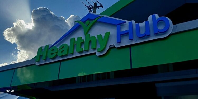 healthy hub 1 Het ministerie van Volksgezondheid heeft nieuwe stappen gezet om de eerstelijnszorg te versterken met medische verbruiksartikelen en de bouw van vijf prefab-poliklinieken.