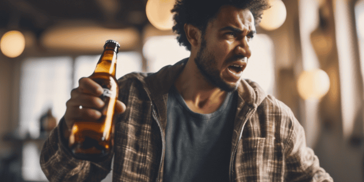 Ex-vriend met bierfles mishandeld door huidige partner
