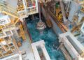 ExxonMobil 21 April 2018 40 Drilling on board the noble Bob Douglas off the Guyana coast ExxonMobil ondervindt beperkingen in het noordelijke deel van het Stabroek Block door het grensconflict met Venezuela, wat exploratie vertraagt. Lees verder voor meer details ....