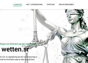 Screenshot 2025 03 14 083611 Suriname heeft een belangrijke stap gezet in de digitale toegankelijkheid van wetgeving. De website Wetten.sr, een online platform met alle geldende Surinaamse wetten, staatsbesluiten en verdragen, is officieel gelanceerd...