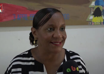 Rachel Graanoogst, docent op AMS | beeld ABC Suriname