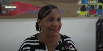 Rachel Graanoogst, docent op AMS | beeld ABC Suriname