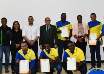 awj telesur Zeven medewerkers van Telesur en twee van het Diakonessenhuis hebben succesvol een training in printplaatreparatie afgerond bij de Stichting Arbeidsmobilisatie en Ontwikkeling (SAO).