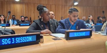 Surinaamse SDG Jeugdambassadeurs vertegenwoordigen land op ECOSOC Youth Forum in New York