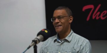 Andrew Baasaron lijsttrekker A20. Beeld: ABC Suriname