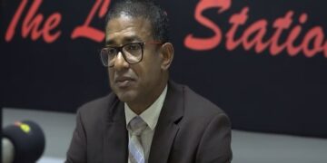 Delano Landvreugd minister van Binnenlandse Zaken, Beeld: ABC Suriname