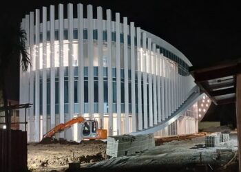 Het nieuw gebouw van het ministerie van Volksgezondheid wordt binnenkort in gebruik genomen. Beeld: ministerie Volksgezondheid