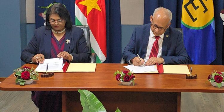 Minister Ramdin draagt taken over aan Mathoera en bereidt zich voor op internationale functie