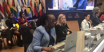2025.05.29 BIBIS 30th ACS Ministerial meeting 1 Suriname heeft tijdens de 30ste Ministeriële Raad van de Associatie van Caraïbische Staten (ACS) in Colombia de noodzaak van collectieve inzet voor duurzaamheid en regionale samenwerking benadrukt...