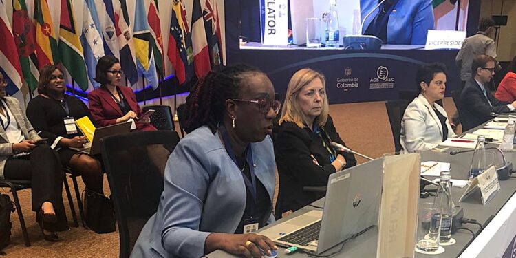Suriname benadrukt duurzame samenwerking op ACS-vergadering in Colombia