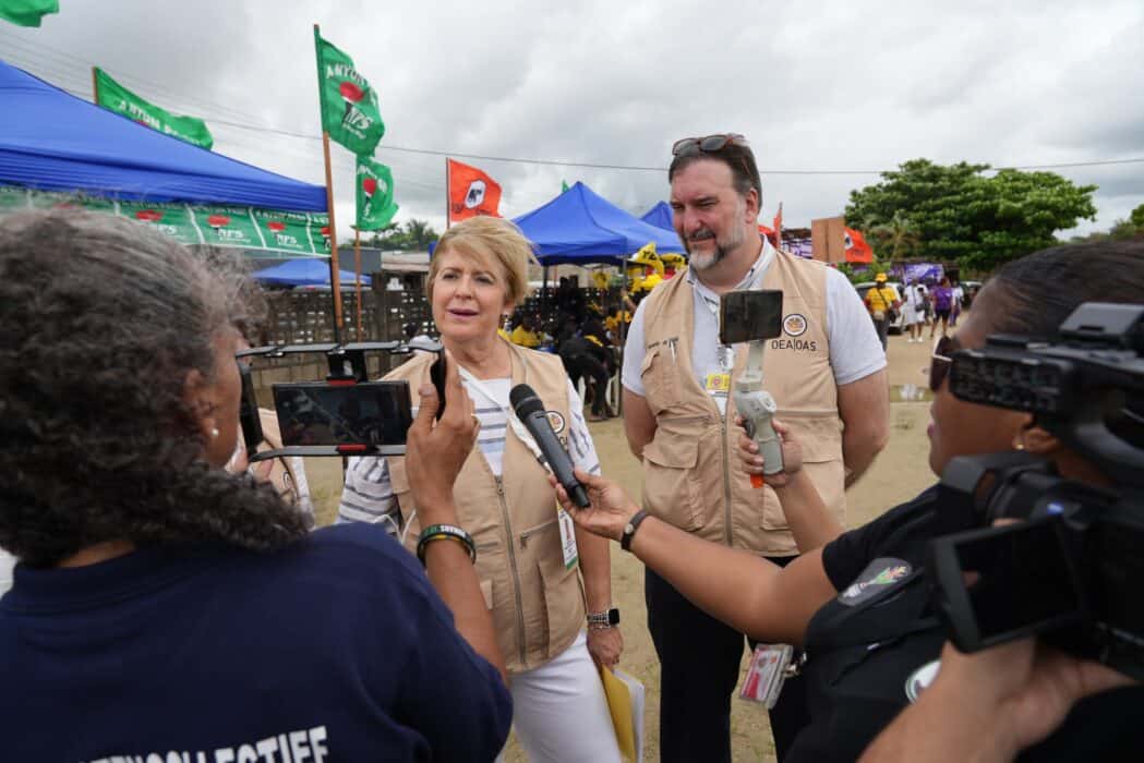 OAS tevreden over verloop verkiezingen in Suriname