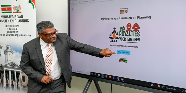 Surinamers kunnen nu officieel registreren voor royalties