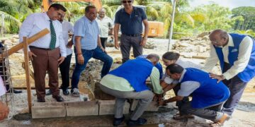 chan uitvaart uitkijk President Chandrikapersad Santokhi verrichtte op dinsdag 20 mei 2025 de symbolische eerstesteenlegging en sprak zijn waardering uit voor het initiatief van de Nationale Stichting Uitvaartoorden Suriname (NSUS).