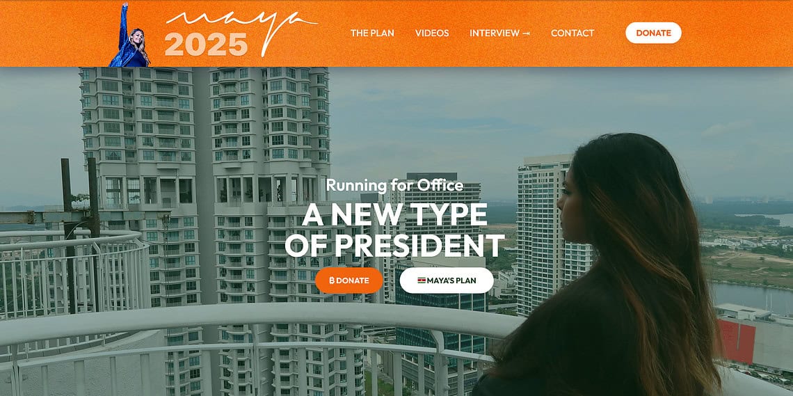 Maya website 2024