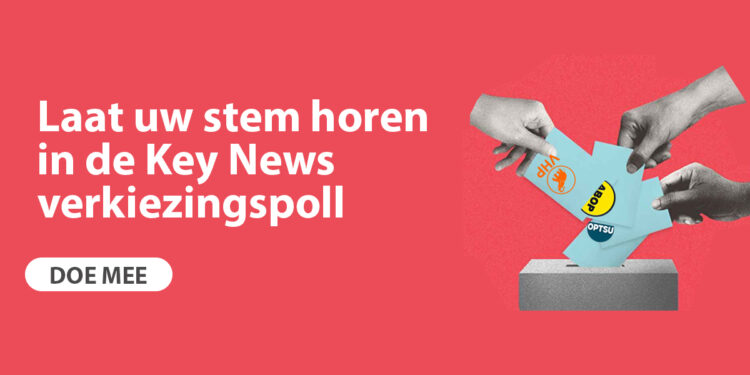 Doe mee aan de verkiezingspoll van Key News