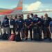 De SBWB delegatie aangekomen in Barbados