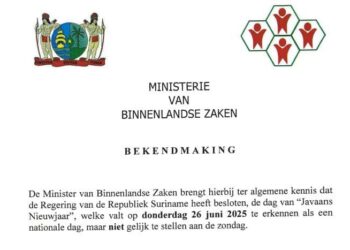 Screenshot 2025 06 23 221101 e1750727554423 Het Javaans Nieuwjaar, dat vastgesteld is op 26 juni 2025, is geen vrije dag. Dat meldt het ministerie van Binnenlandse Zaken in haar bekendmaking...