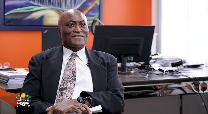 Harry Dorinnie Centrale Bank van Suriname | Foto ATV