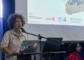 Monique Pool directeur van Green Heritage Fund Suriname. Foto ministerie ROM