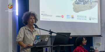 Monique Pool directeur van Green Heritage Fund Suriname. Foto ministerie ROM