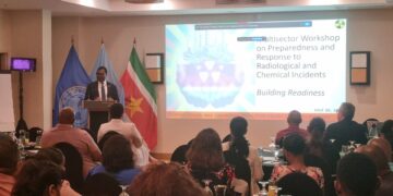 1753888617136blob Suriname is niet ready voor chemische en radiologische incidenten. Daarom organiseerden PAHO en het ministerie van Volksgezondheid een workshop om de nationale paraatheid te versterken en de risico's beter te beheersen.