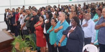 DR RR Parbo 2025 Met de officiële beëdiging van de RR- en DR-leden van Paramaribo en Sipaliwini op dinsdag 29 juli 2025, nadert het nationale installatieproces van de lokale volksvertegenwoordiging zijn afronding.