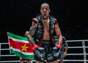 Regian Eersel Alexis Nicolas ONE Fight Night 30 132 scaled 1 Terwijl George "G-Unit" Jarvis zijn hele leven voor dit moment heeft gewerkt, ziet Regian "The Immortal" Eersel alleen een kans om iedereen eraan te herinneren waarom ervaring belangrijker is dan ambitie in 's werelds grootste vechtsportorganisatie...
