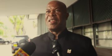 brunswijk int DNA De Algemene Bevrijdings- en Ontwikkelingspartij (ABOP) van partijleider Ronnie Brunswijk krijgt binnen de nieuwe regeringscoalitie de bevoegdheid om de leiding te leveren voor twee belangrijke veiligheidsdiensten: het Korps Politie Suriname (KPS) en het Directoraat Nationale Veiligheid (DNV).