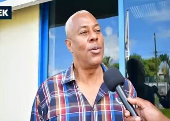 Bondsvoorzitter, Jerrel Mac-Intosch. Beeld: D-TV