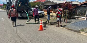 537498947 1213373280832010 1341519248914298939 n De afdeling Ontwateringswerken van het ministerie van Openbare Werken en Ruimtelijke Ordening (OWRO) heeft op donderdag 21 augustus succesvol schoonmaakwerkzaamheden uitgevoerd in het ressort Welgelegen...